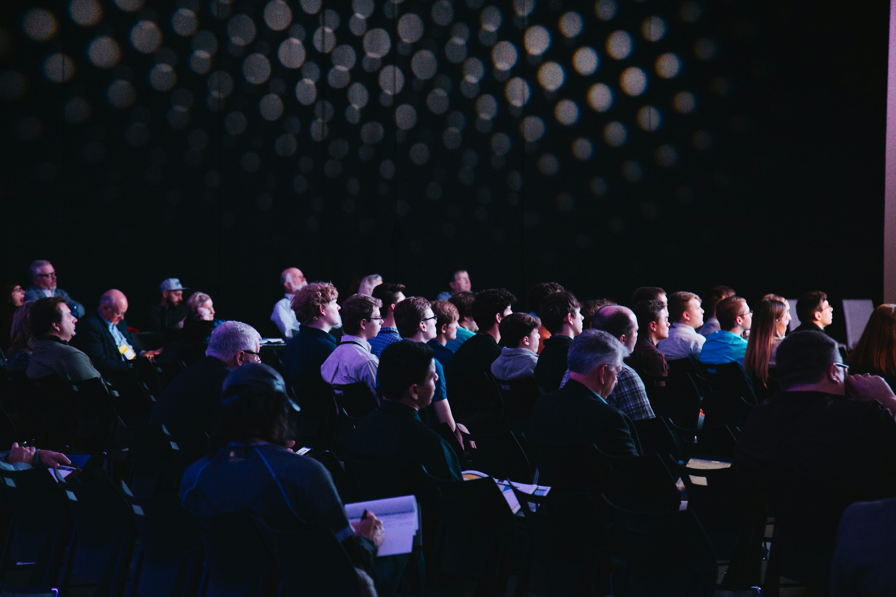 Business conference and networking event